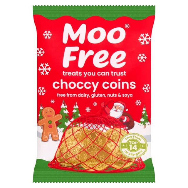 Moo Free 49g Choccy Coins - gallery image 1