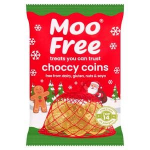 Moo Free Choccy Coins 49g