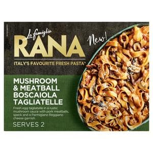 La Famiglia Rana 814g Mushroom & Meatball Boscaiola Tagliatelle Pasta