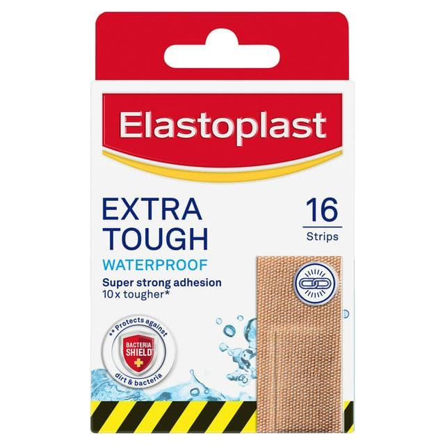 Elastoplast 16 x Extra Tough Waterproof Strips - gallery image 1
