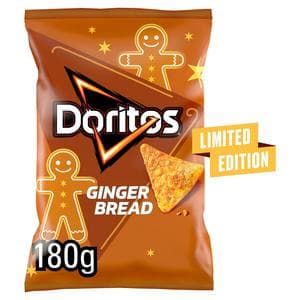 Doritos 180g Gingerbread Tortilla Chips Sharing Crisps, Limited Edition