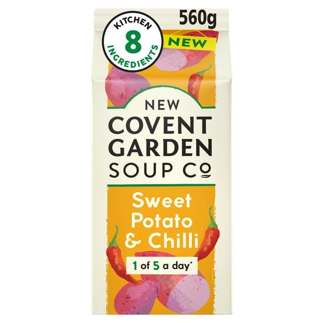 New Covent Garden Soup Co. 560g Sweet Potato & Chilli Soup - gallery image 1