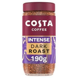 Costa Coffee Intense Dark 190g Blend Instant Coffee