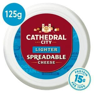 Cathedral City 125g Lighter Mature Spreadable Cheese