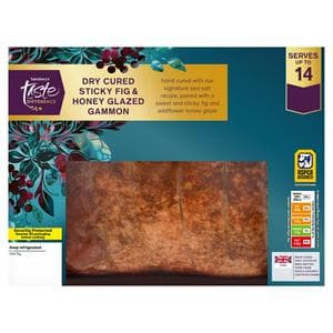 Sainsbury's 2kg Dry Cured Sticky Fig & Honey Glazed Gammon, Taste the Difference