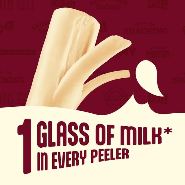 Cathedral City 3 x Mozzarella Cheese Peelers Snacks 81g - gallery image 3