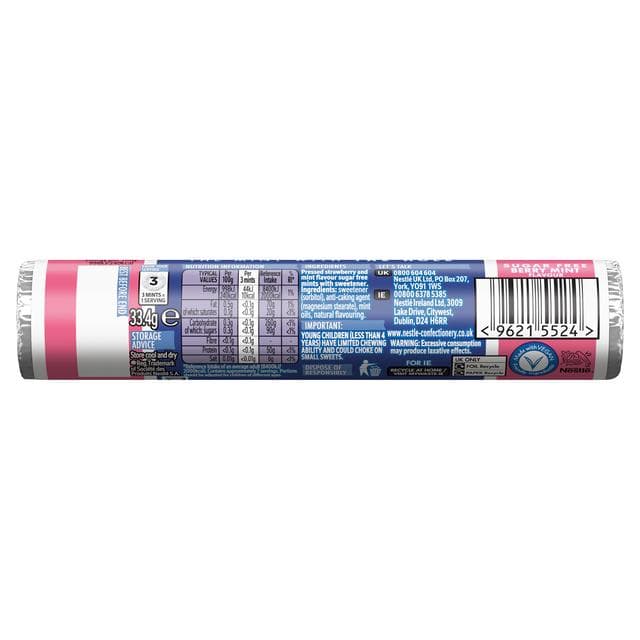 Polo 33.4g Sugar Free Berry Mint Flavour Tube - gallery image 3