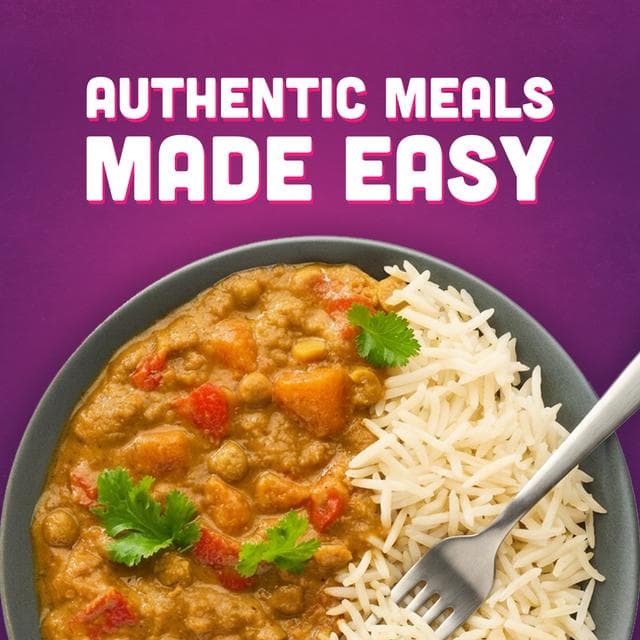Patak's Indian 250g Tikka Masala Curry & Rice Microwave Ready Meal - gallery image 3