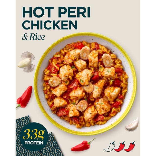 Myprotein 325g Hot Peri Chicken & Rice Meal - gallery image 3