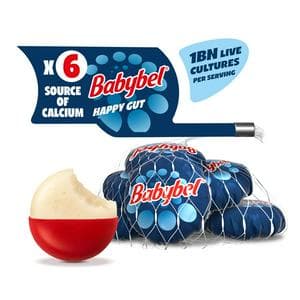 Babybel Mini 6 x 20g Happy Gut Cheese Snacks