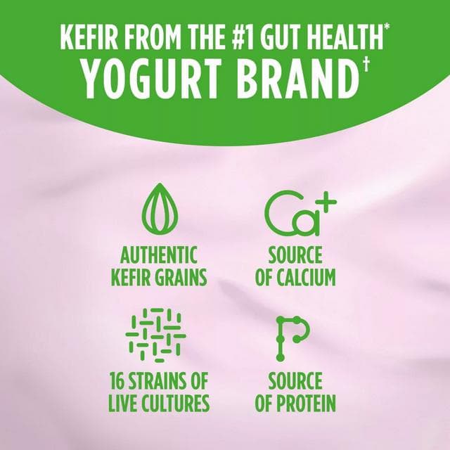 Activia Kefir 280g Blueberry Gut Health Fruit Yoghurt Drink - gallery image 3