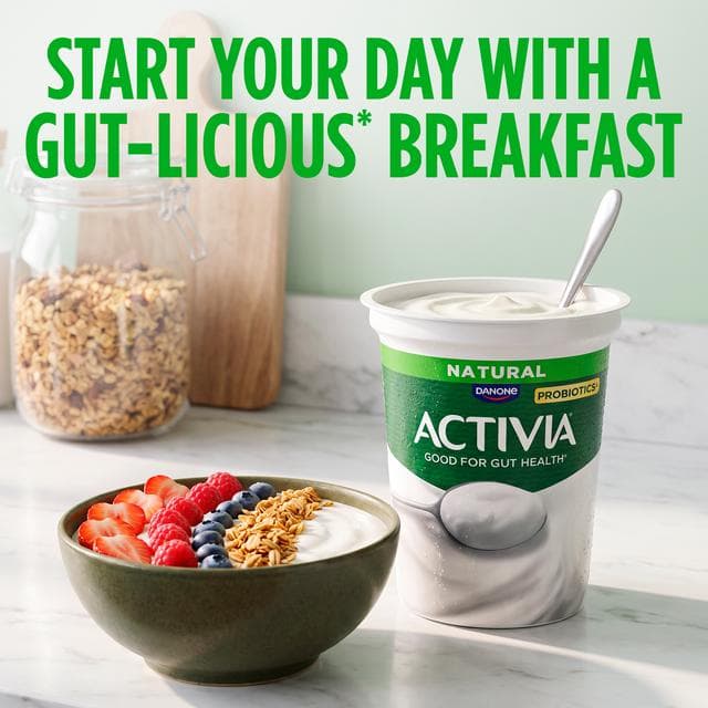 Activia Gut Health 400g Natural High Protein Probiotic Yoghurt - gallery image 4