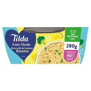 Tilda Easy Meals 280g Broccoli & Lemon Risotto