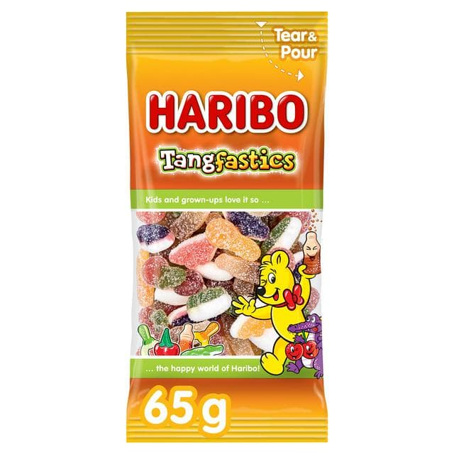 Haribo 65g Tangfastics Sweets - gallery image 1