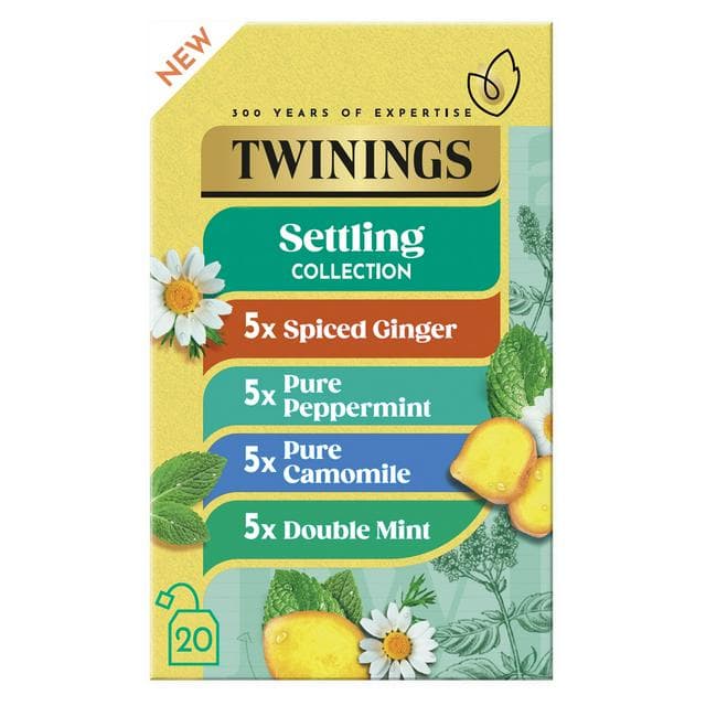 Twinings 20 x Settling Collection Tea Bags 36.25g - gallery image 1
