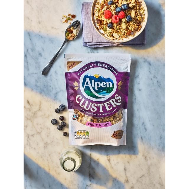 Alpen Clusters 400g Fruit & Nut Granola Breakfast Cereal - gallery image 5