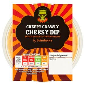 Sainsbury's 200g Creepy Crawly Cheesy Dip with Mature Red Cheddar Cheese