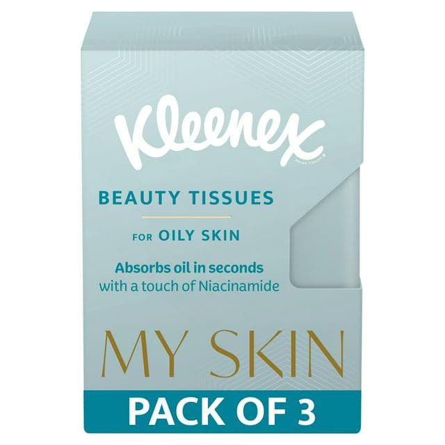 Kleenex 3 x 9 Sheets My Skin Oily Pocket Tissues - gallery image 1