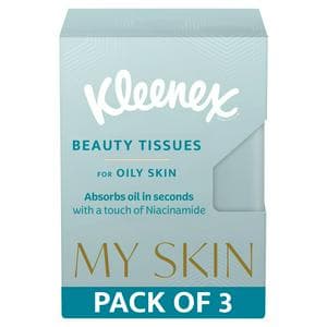 Kleenex 3 x 9 Sheets My Skin Oily Pocket Tissues