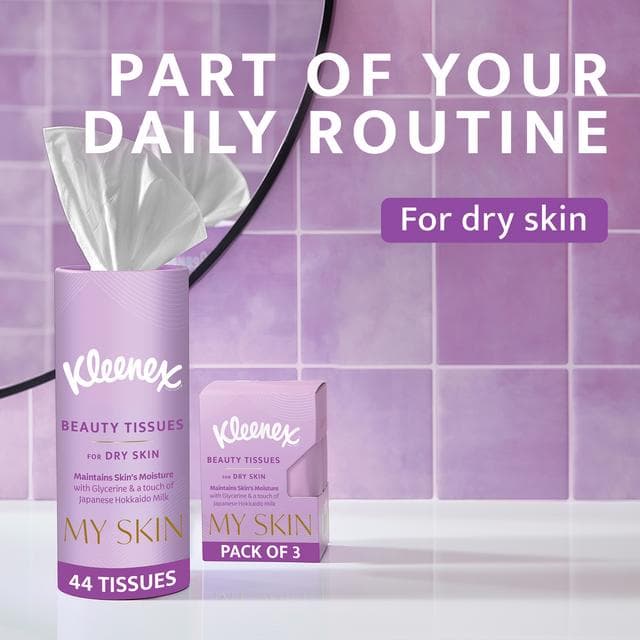 Kleenex 3 x 9 Sheets My Skin Dry Pocket Tissues - gallery image 3