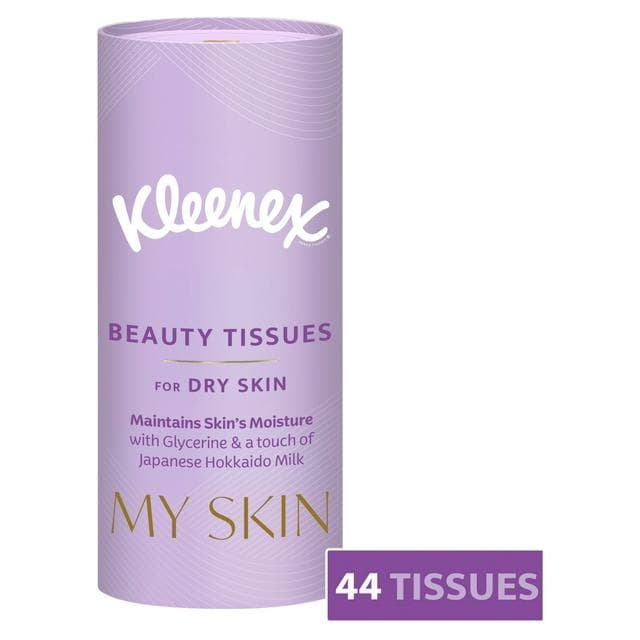 Kleenex 44 x Sheets My Skin Dry Tissues Tube - gallery image 1