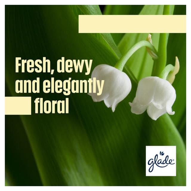 Glade One Lily of the Valley Bathroom Starter Kit Touch & Spray Air Freshener 13ml - gallery image 3