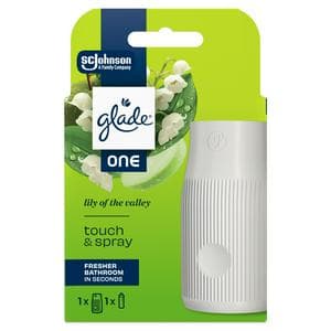 Glade One Lily of the Valley Bathroom Starter Kit Touch & Spray Air Freshener 13ml