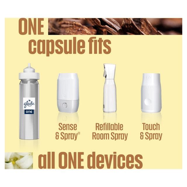 Glade One Sensual Sandalwood & Jasmine Starter Kit Refillable Room Spray 13ml - gallery image 4
