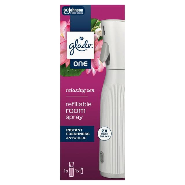 Glade One Relaxing Zen Starter Kit Refillable Room Spray 13ml - gallery image 1