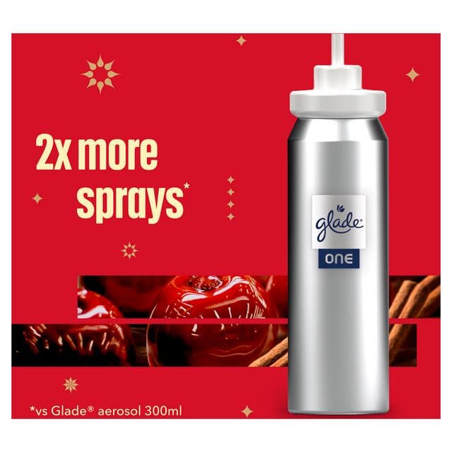 Glade ONE Festive Universal Capsule Refill Pack, Twinkling Apple & Cinnamon, 2x13ml - gallery image 2