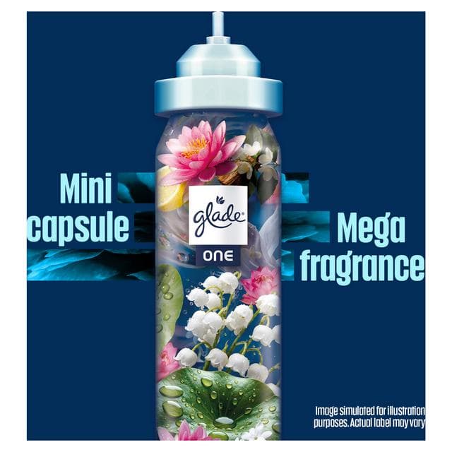 Glade ONE Festive Universal Capsule Refill Pack, Frosted Floral Cherries, 2x13ml - gallery image 5