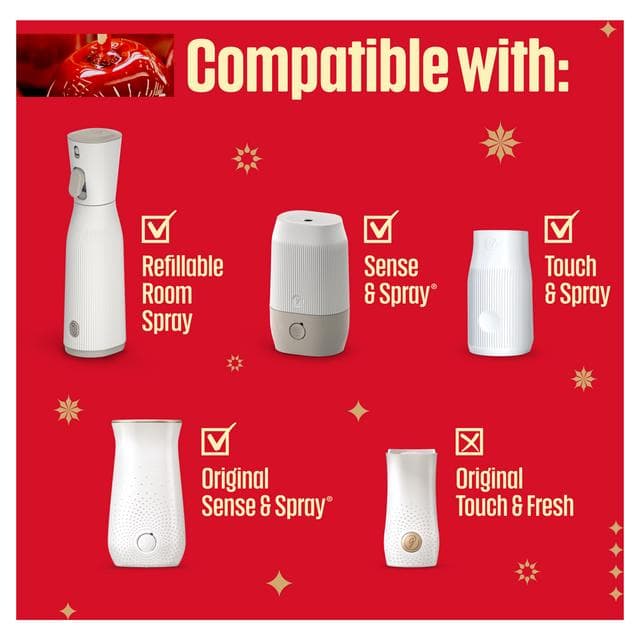 Glade ONE Festive Universal Capsule Refill Pack, Twinkling Apple & Cinnamon, 1x13ml - gallery image 4