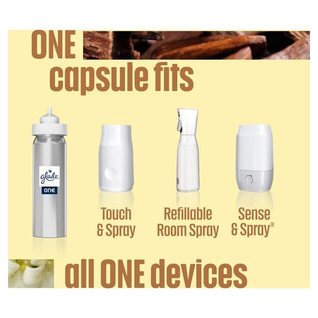 Glade One Sensual Sandalwood & Jasmine Universal Capsule Refill Air Freshener, Limited Edition 13ml - gallery image 4