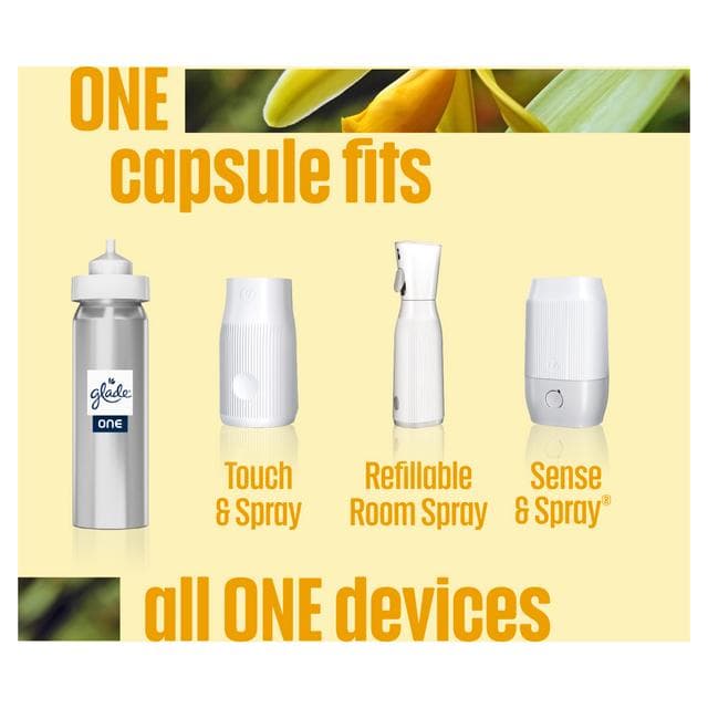 Glade One Romantic Vanilla Blossom Universal Capsule Refill Air Freshener 13ml - gallery image 4