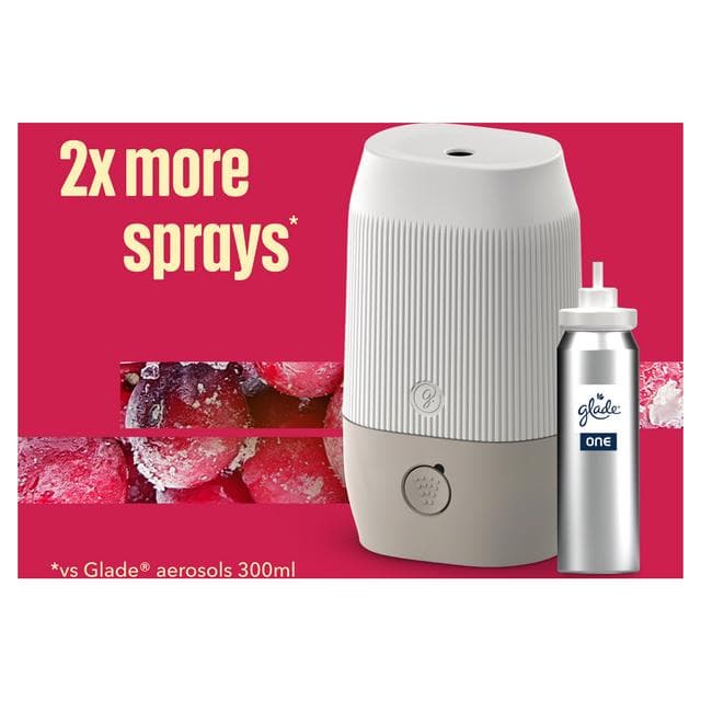 Glade ONE Festive Sense & Spray Starter Kit, Frosted Floral Cherries, 1x13ml - gallery image 5