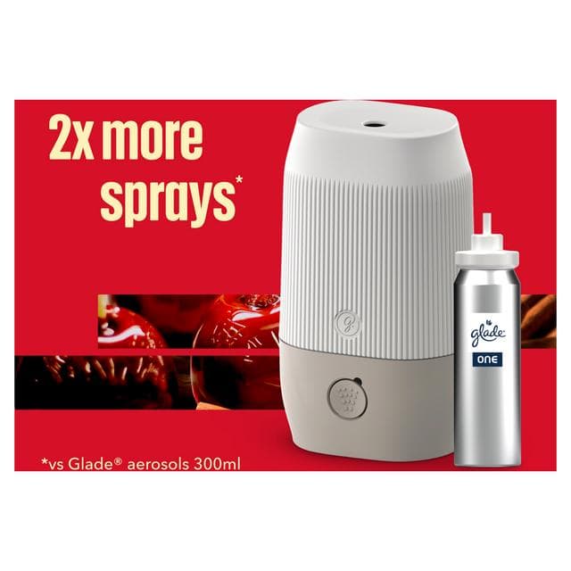 Glade ONE Festive Sense & Spray Starter Kit, Twinkling Apple & Cinnamon, 1x13ml - gallery image 3