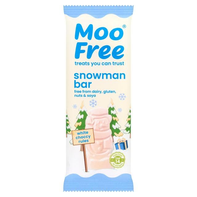 Moo Free 30g Snowman Bar - gallery image 1