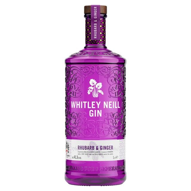Whitley Neill Rhubarb & Ginger Gin 1L - gallery image 1