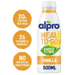 Alpro Meal To Go 500ml Vanilla Drink
