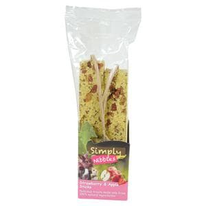 Simply Nibbles Strawberry & Apple Sticks Small Animal Treat