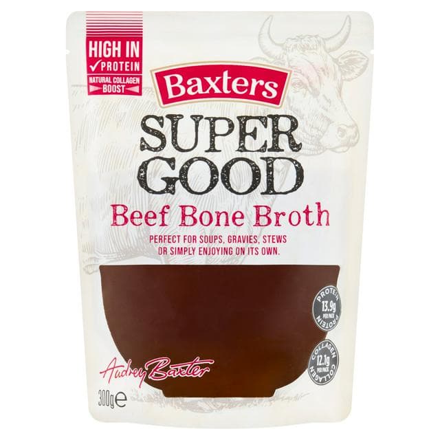 Baxters 300g Super Good Beef Bone Broth Soup - gallery image 1