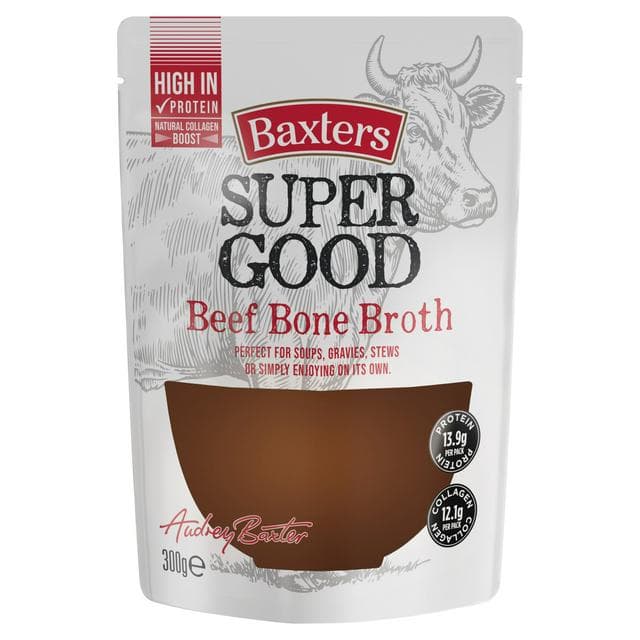 Baxters 300g Super Good Beef Bone Broth Soup - gallery image 1