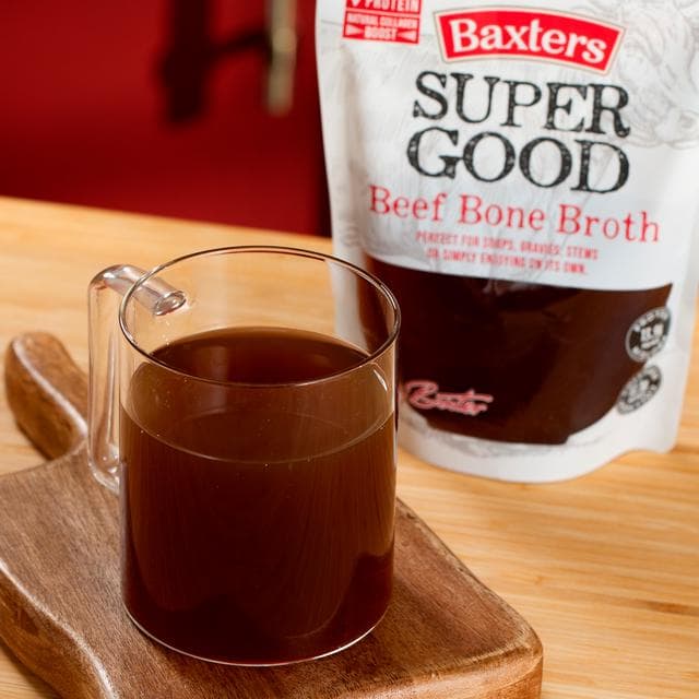 Baxters 300g Super Good Beef Bone Broth Soup - gallery image 2