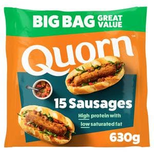 Quorn 15 x Vegetarian Sausages 630g