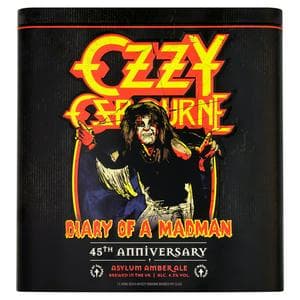 Ozzy Osbourne 44cl Diary of a Madman Asylum Amber Ale Gift Set