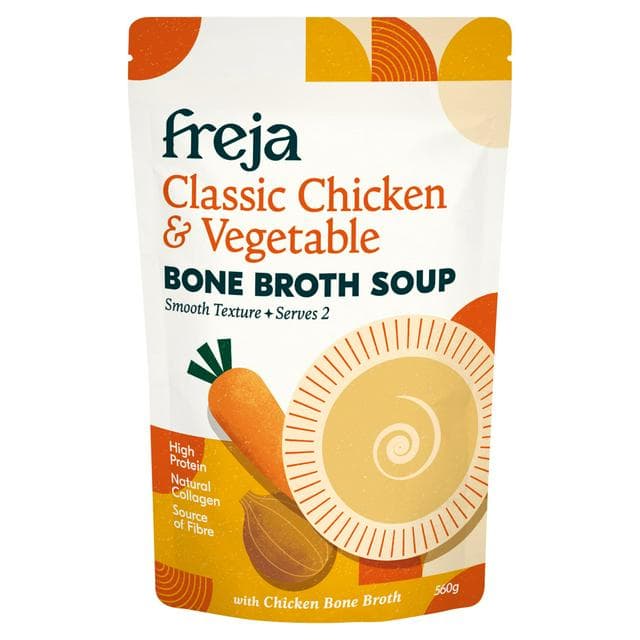 Freja 560g Classic Chicken & Vegetable Bone Broth Soup - gallery image 1
