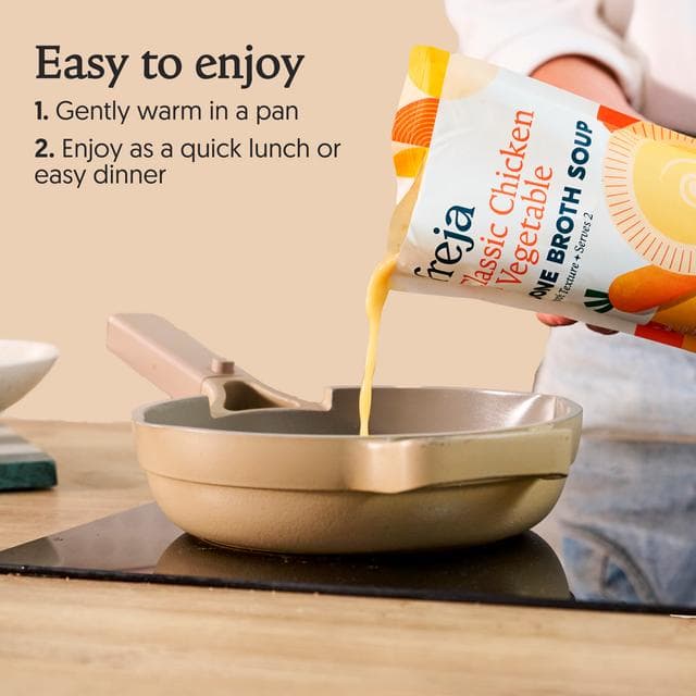Freja 560g Classic Chicken & Vegetable Bone Broth Soup - gallery image 6