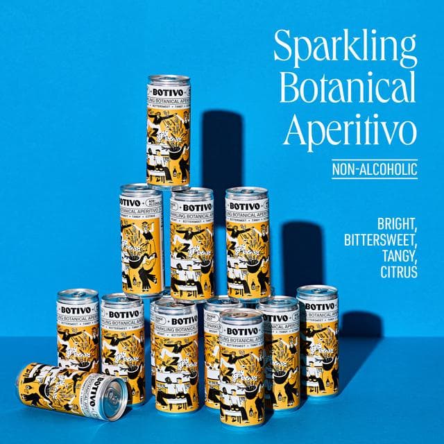 Botivo 250ml Sparkling Botanical Aperitivo Can - gallery image 4