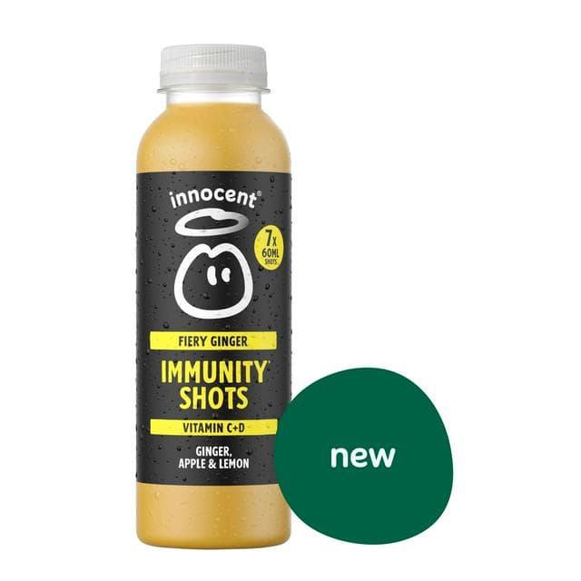 innocent 7 x Fiery Ginger Immunity Shots 420ml - gallery image 1
