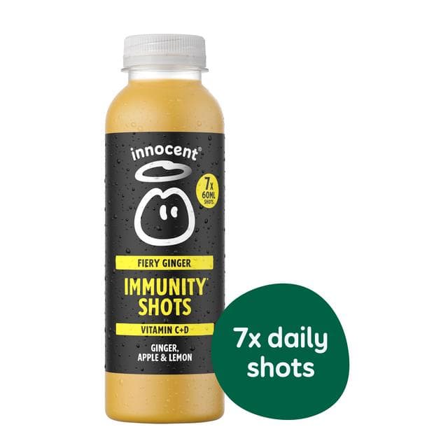 innocent 7 x Fiery Ginger Immunity Shots 420ml - gallery image 2